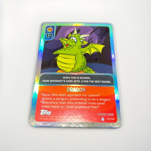 Topps disney club penguin - club, card