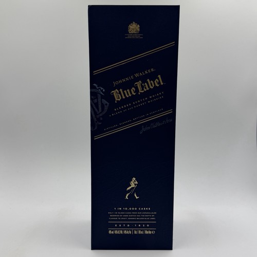 Johnnie walker blue label - blue,