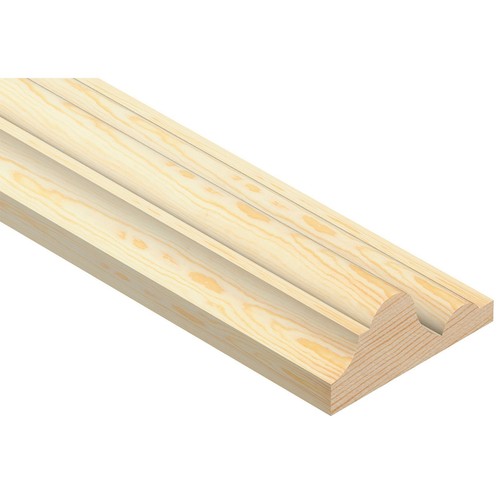 Pine decorative dado - pine,