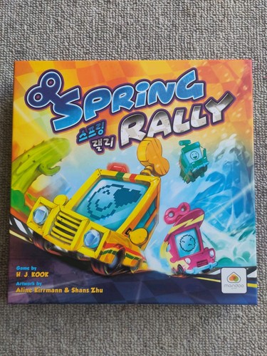 Spring rally board game - spring,