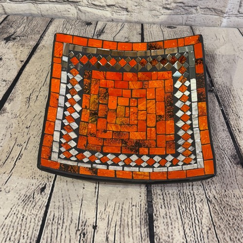 25cm orange square - 25cm,