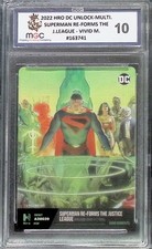 Superman Re-Forms J.League Vivid.M DC Hybrid 2022 MGC 10 Graded Trading card