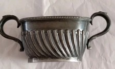 Antique Sugar Bowl Distressed