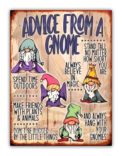Funny advice from gnome - a, "