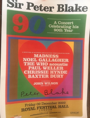Sir peter blake - sir, signed