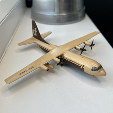 LOCKHEED L-100-30 HERCULES CHAPMAN FREEBORN 1:255 SCALE WHITE METAL MODEL