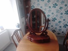 A Large and Impressive Victorian Mahogany Toilet/Dressing Mirror