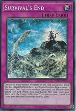 YU-GI-OH CARD: SURVIVAL'S END - SUPER RARE - SR04-EN030 - 1ST EDITION