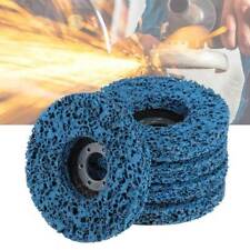 Poly Strip Wheels Discs Paint Rust Removal Clean Angle for Grinder Discs 4.5" UK