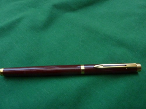 Vintage dark red iridium - vintage, "iridium
