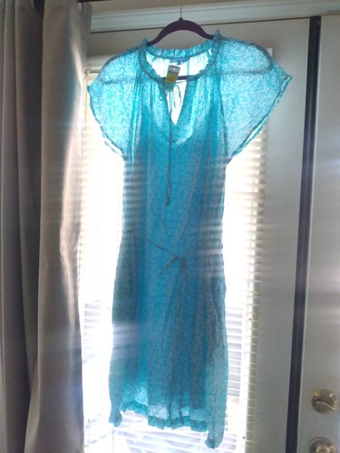 Turquoise aqua medium length - , m