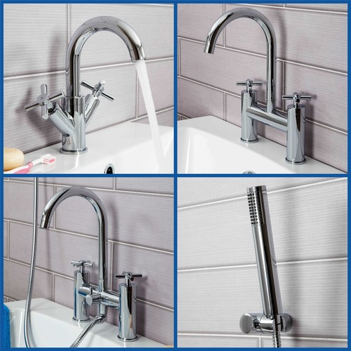 Modern chrome cross - chrome,