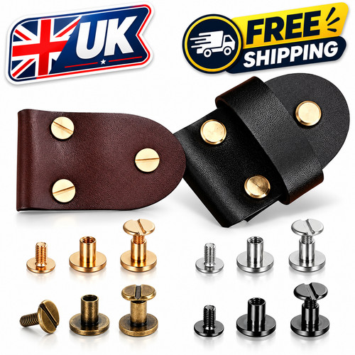 Sets leather rivets screws - sets,