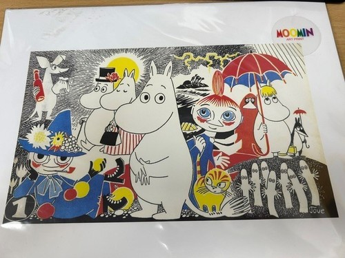 Moomin characters art print - moomin,