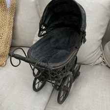 Vintage Doll Stroller ~ Wood
