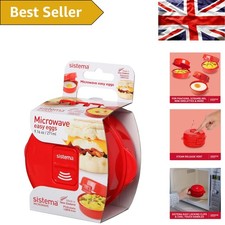 Compact 270ml Red Microwave