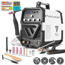 Welder STAHLWERK AC/DC TIG MMA 200 ST IGBT Profi HF Inverter Welding Machine 