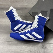 Adidas Box Hog 4 Boxing Shoes ‘Navy / White’ - Size UK 9 / EU 43 1/3
