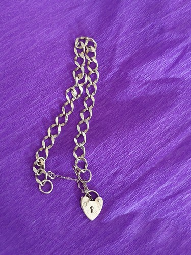 Vintage oval curb - oval, link