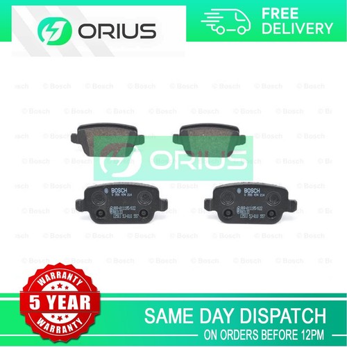 Brake pads set rear orius - brake,