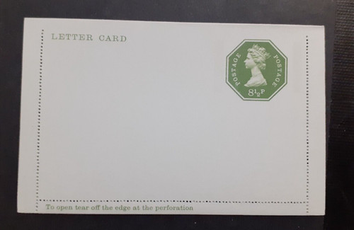 Qeii postal stationery 5p - qeii,