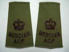 Mercian ACF OD Green Rank