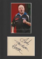 Andy Hamilton HAND SIGNED A4