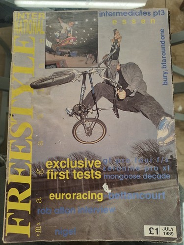 Freestyle bmx magazine july - freestyle,