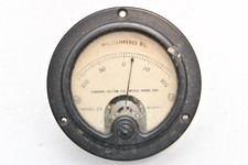 Vintage Sangamo Model 301 DC Milliamperes DC Moving Coil Meter