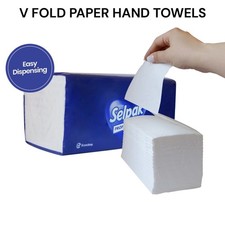 2250 V Interfold Paper Hand