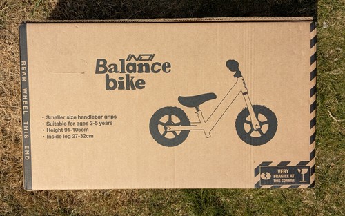 Indi balance bike red bnib - indi, red.