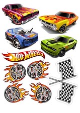 🍰HOT WHEELS 🍰LOGO edible