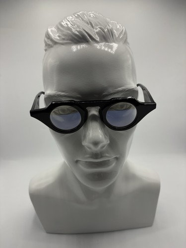 Bold geometric round acetate - round,