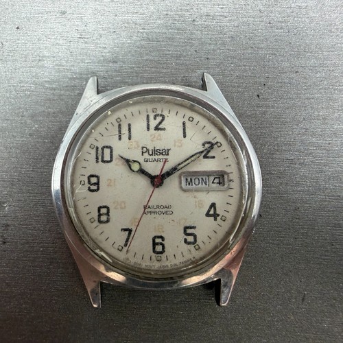 Seiko pulsar railroad approved - seiko,