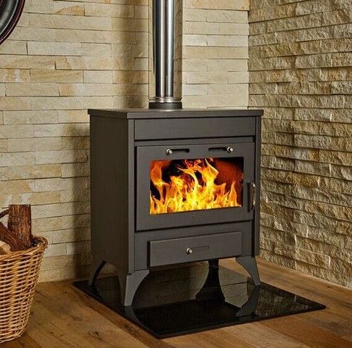 Wood burning stove 13kw - wood,