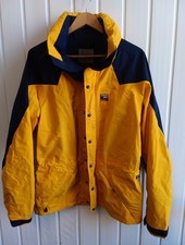 Sprayway Ladies Yellow & Blue Goretex Walking Mountain Jacket Size S BU