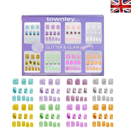 Acrylic press nails set - acrylic, press-on