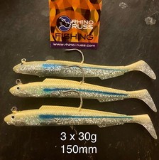 3 x Sandeel Savage sea Fishing