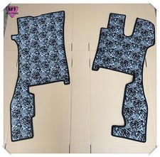 SCANIA R SERIES NEXT GEN  DRIVERS PASSENGER FLOOR MATS GREY DANISH PLUSH