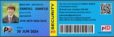 Cosplay Security Card for