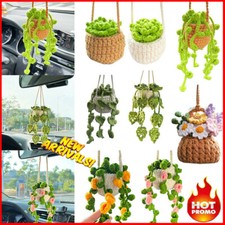 1x Boho Crochet Hanging Plant