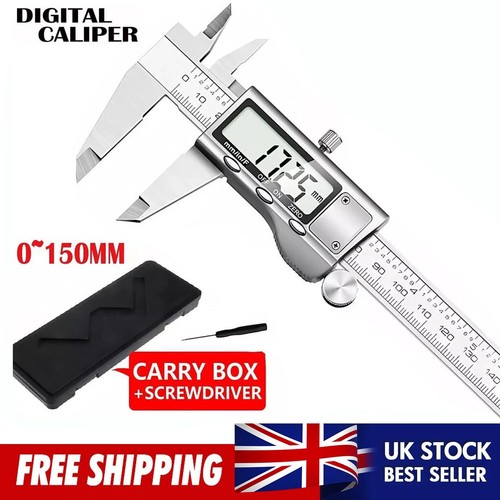 Metal inch digital vernier - metal, 6