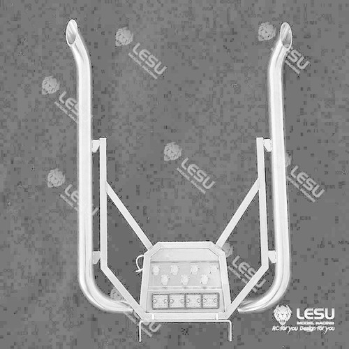 Lesu metal exhaust - lesu, for