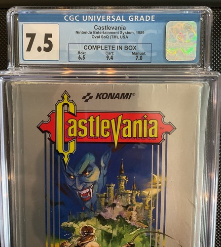 Castlevania nes pal - castlevania, cib
