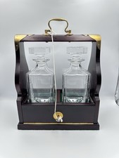 Brass mounted mahogany two