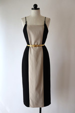 Elie Tahari Two Tone Black