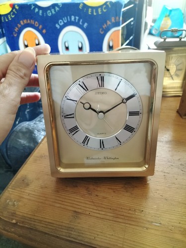 Seiko gold tone - seiko, mantel