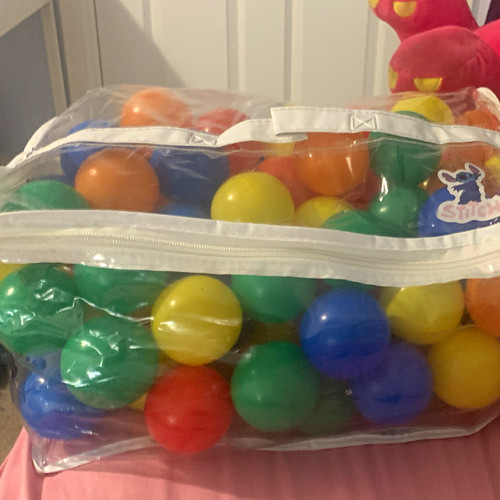 Kids plastic ball - kids, pit