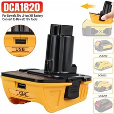 DCA1820 For Dewalt Battery Adapter 18V 20V Li-ion Convert To DC9096 Ni-MH Ni-Cad