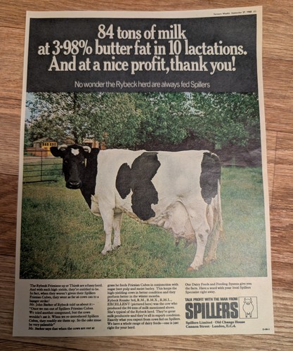 1968 spillers cattle feed - 1968,